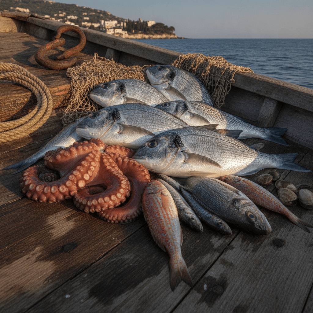 Il pescato del giorno