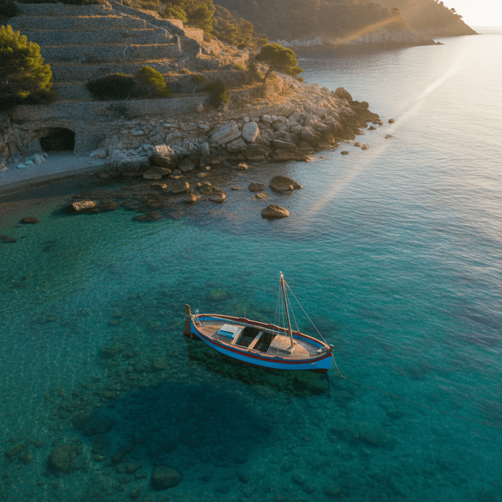 Barca da pesca italiana